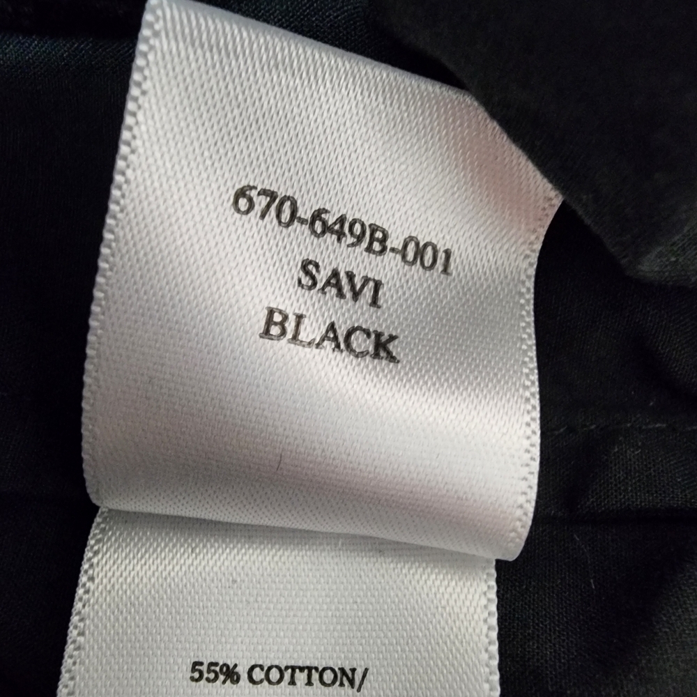 Rails Savi Black Charcoal Gray Peplum Top Women’s Large Drawstring Waist - Picture 11 of 13
